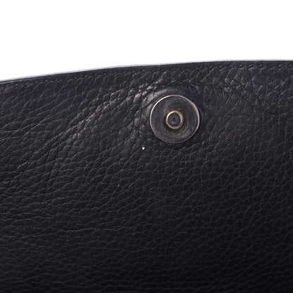 Gucci Pebbled Calfskin Medium Soho Flap Crossbody Black 11 of 12