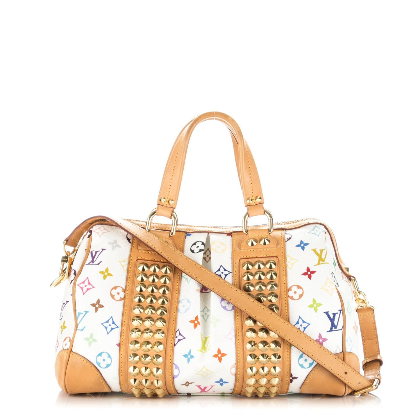 Monogram Multicolor Courtney MM White