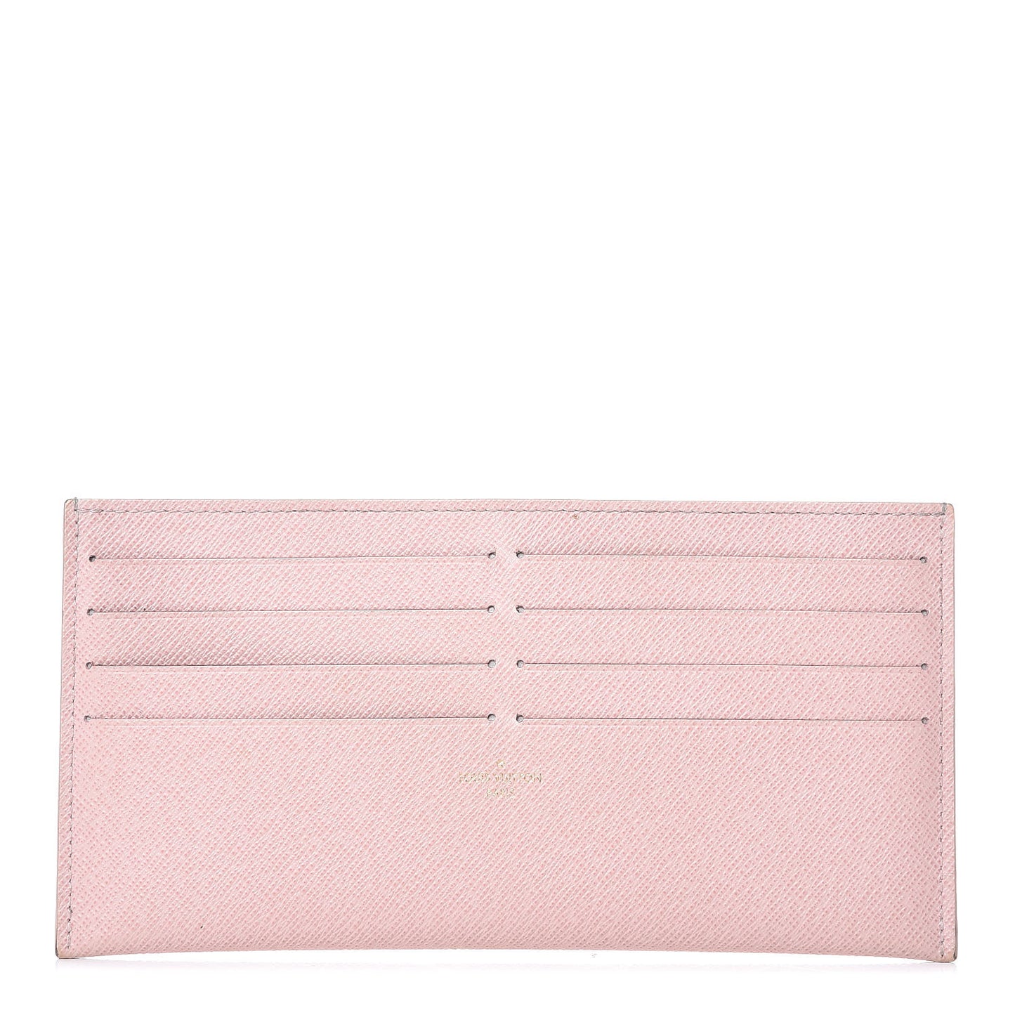 Calfskin Felicie Card Holder Insert Rose Ballerine
