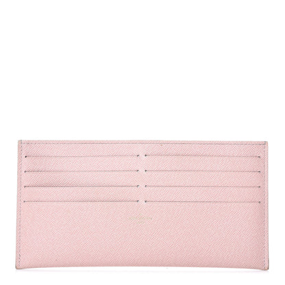 Louis Vuitton Calfskin Felicie Card Holder Insert Rose Ballerine 1 of 6