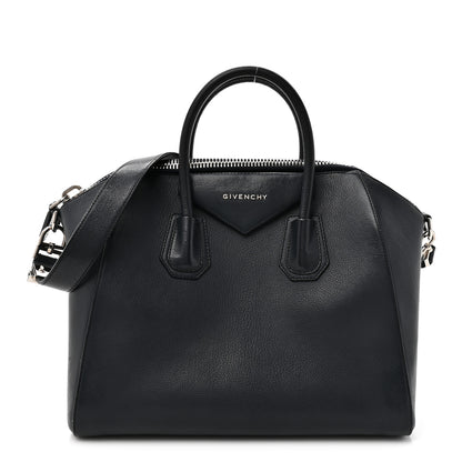 Givenchy Sugar Goatskin Medium Antigona Night Blue 1 of 17