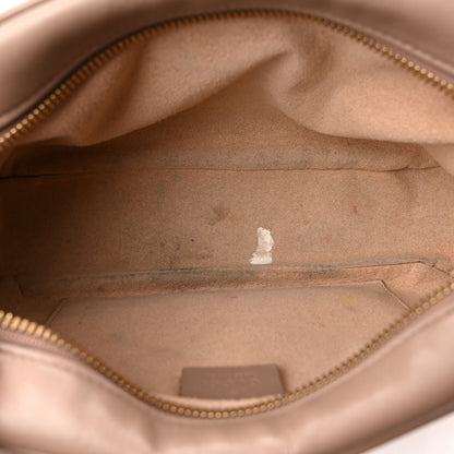 Gucci Calfskin Matelasse Small GG Marmont Chain Shoulder Bag Porcelain Rose 5 of 12