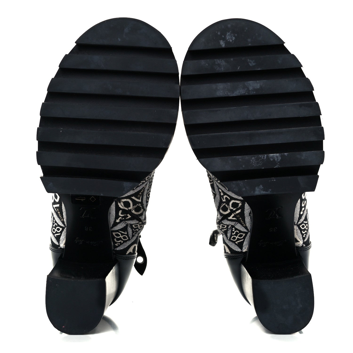 Louis Vuitton Since 1854 Star Trail Ankle Boots 38 Blue 7 of 11