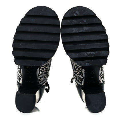 Louis Vuitton Since 1854 Star Trail Ankle Boots 38 Blue 7 of 11