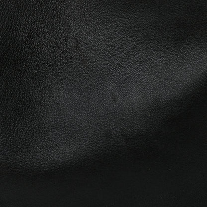 Celine Smooth Lambskin Horizontal Zipper Gusset Cabas Black 5 of 14