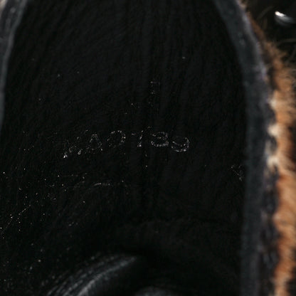 Louis Vuitton Suede Calfskin Monogram Laureate Platform Desert Boots 40 Black 8 of 9