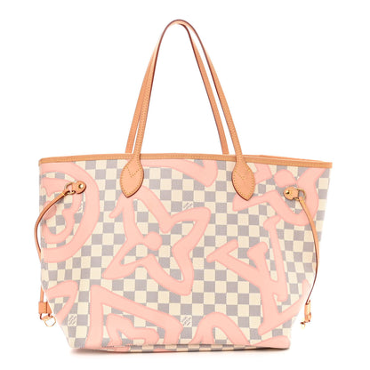 Louis Vuitton Damier Azur Tahitienne Neverfull MM 1 of 11