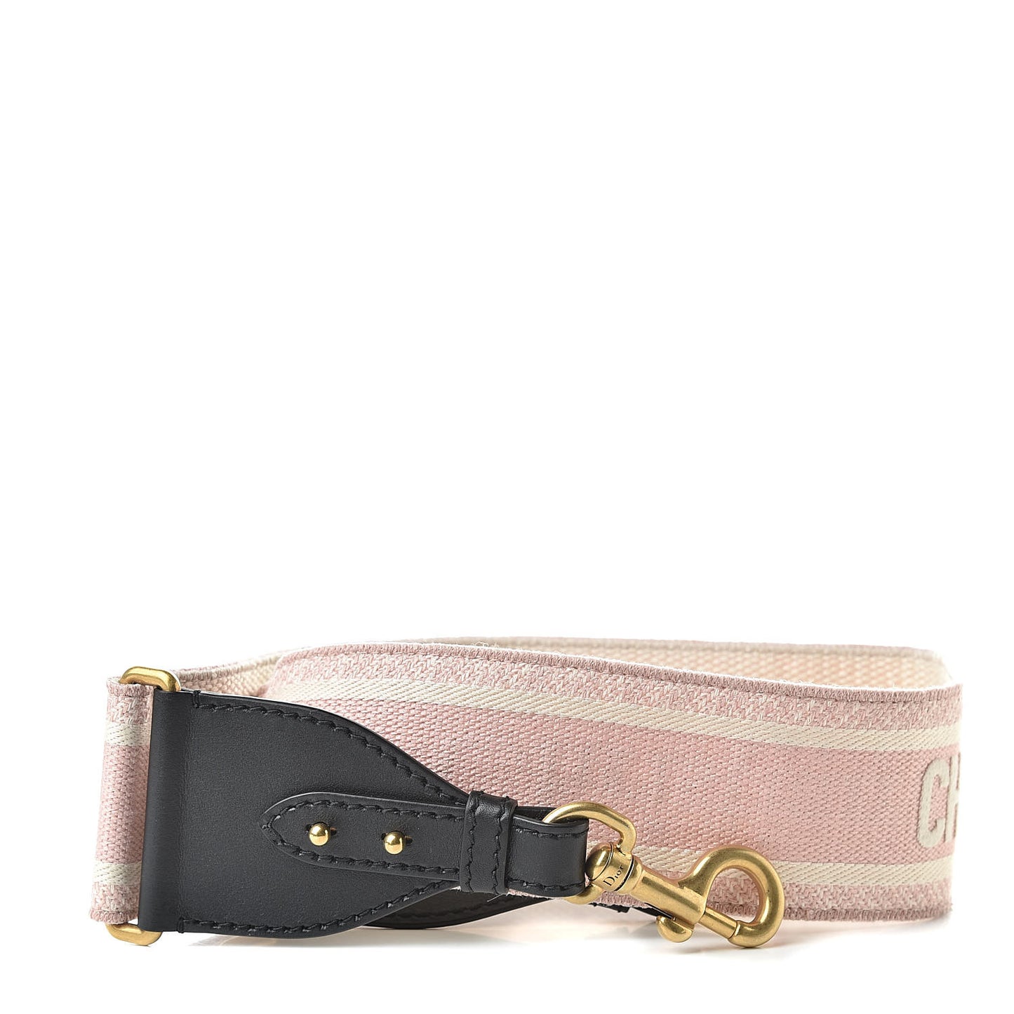 Canvas Embroidered Shoulder Strap Pink Multicolor