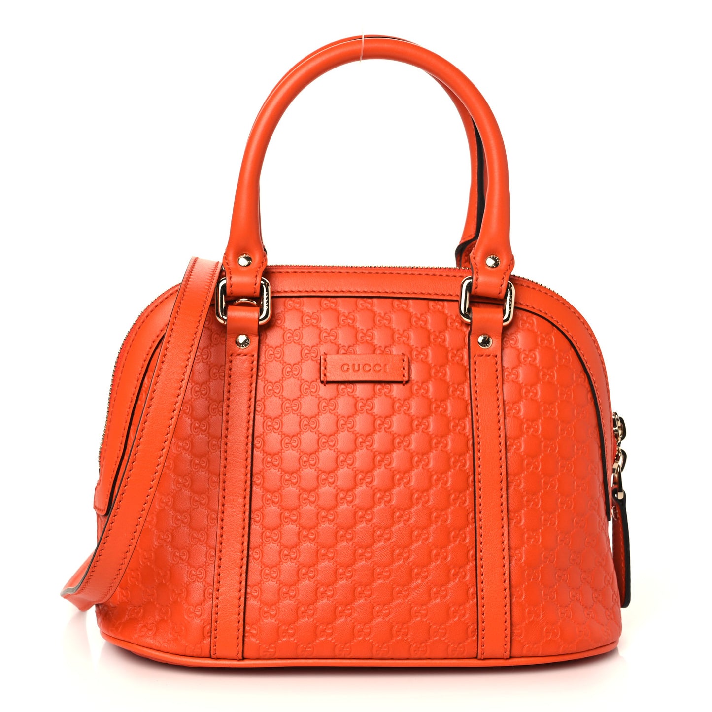 Microguccissima Mini Dome Bag Sun Orange