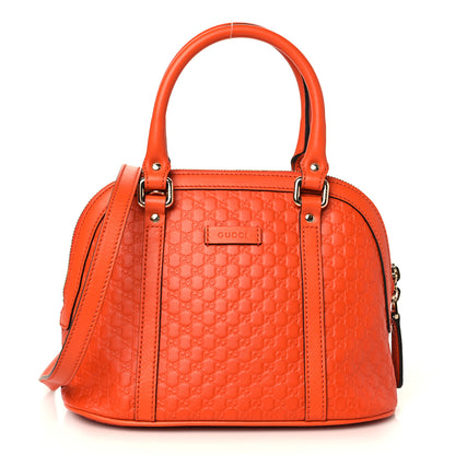 Gucci Microguccissima Mini Dome Bag Sun Orange 1 of 9