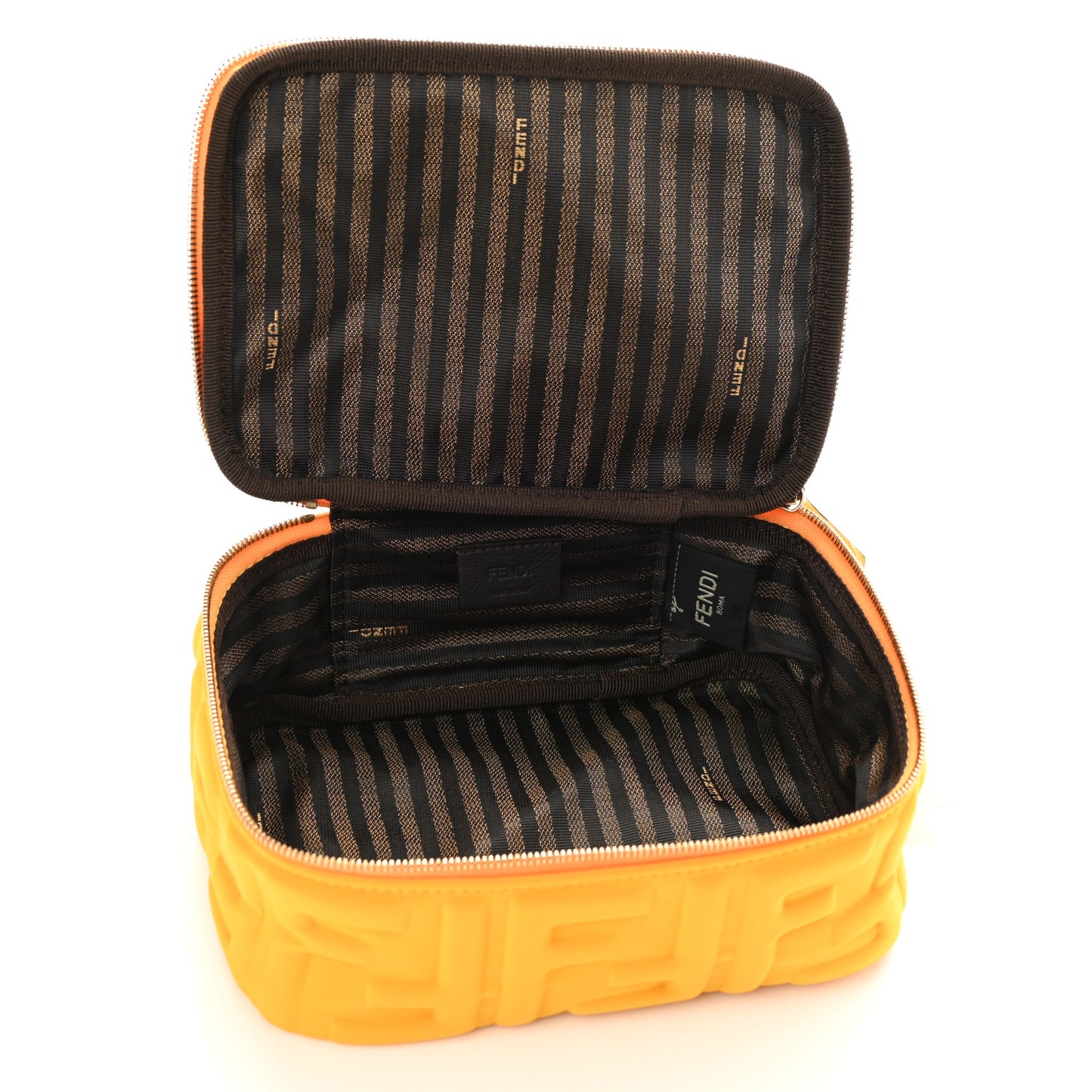 Lycra Shiny Nappa FF Embossed Cosmetic Case Sprint