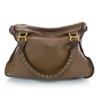 Chloe Leather Large Marcie Satchel 3 of 8