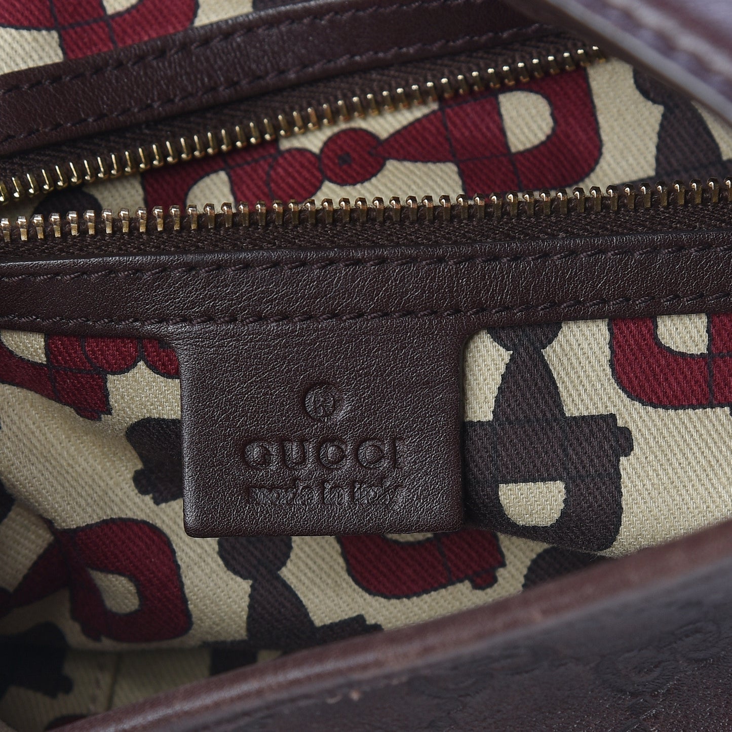 Guccissima Medium Jackie O Bouvier Hobo Chocolate