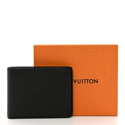 Louis Vuitton Taiga Slender Wallet Black 7 of 7