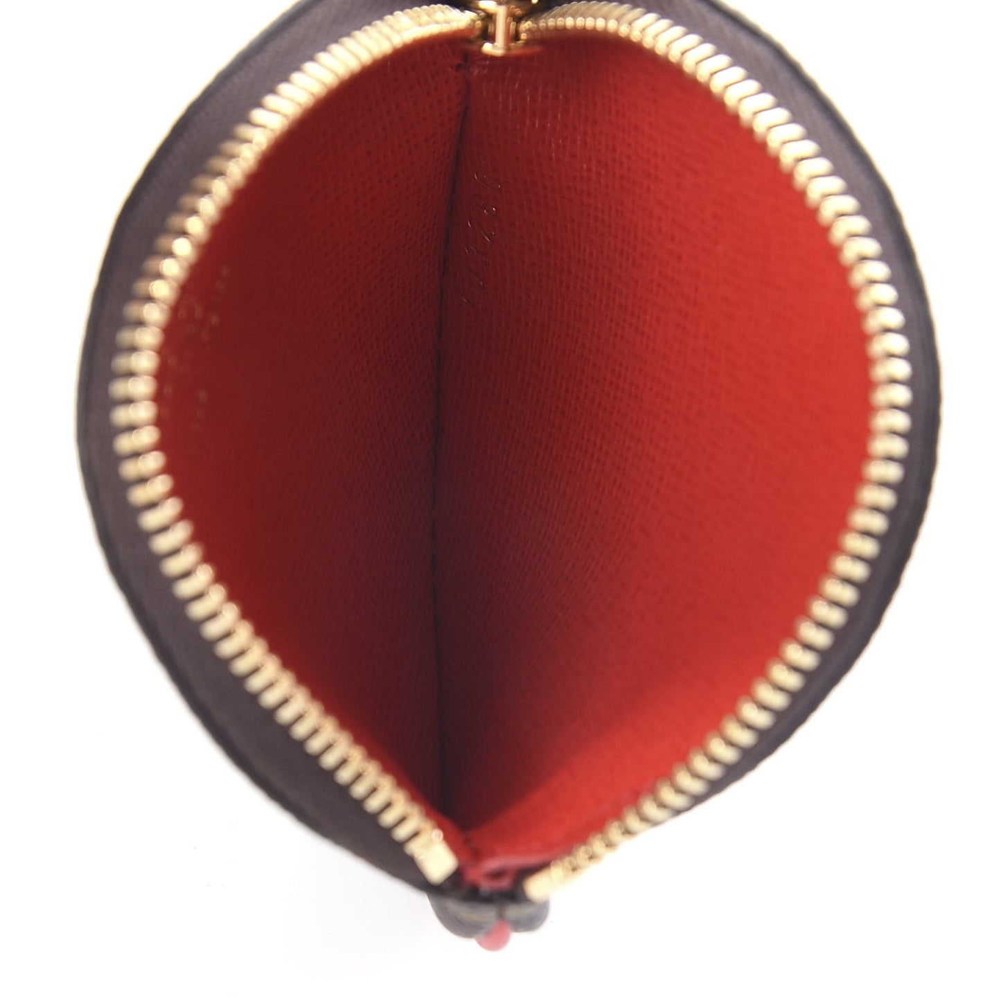Monogram 2020 Christmas Animation Bumper Cars Round Coin Purse Coquelicot