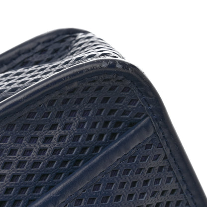Chanel Perforated Calfskin Large Up In The Air Flap Dark Blue 12 of 15