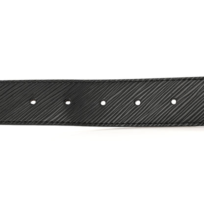 Louis Vuitton Monogram Epi 35mm LV Circle Reversible Belt 75 30 Black 4 of 10