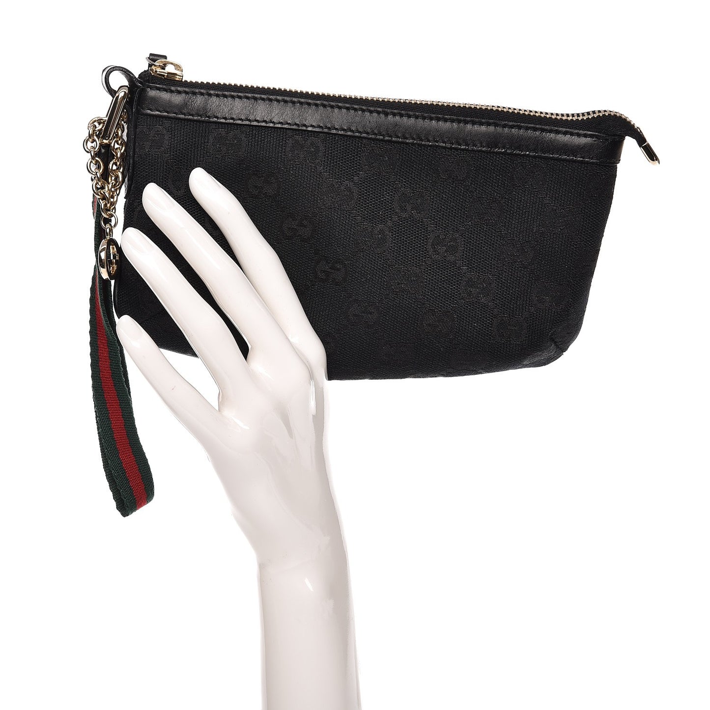Monogram Jolicoeur Wristlet Black