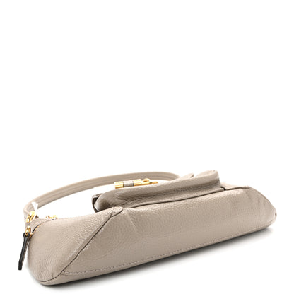 Chloe Grained Calfskin The 99 Shoulder Bag Motty Grey 3 of 9