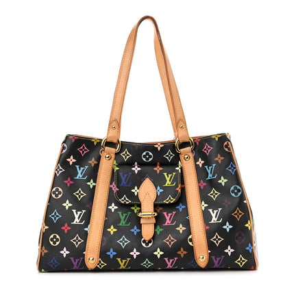 Louis Vuitton Monogram Multicolor Aurelia MM Black 1 of 12