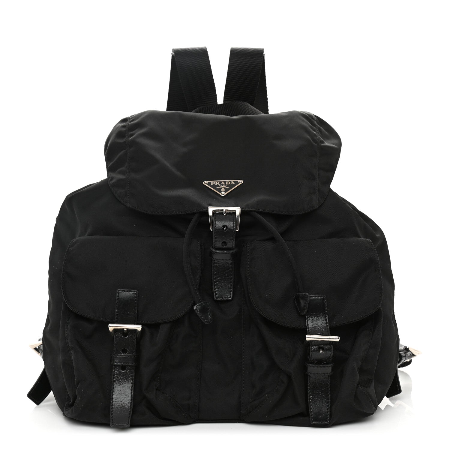 Prada Nylon Vela Backpack Black 1 of 11