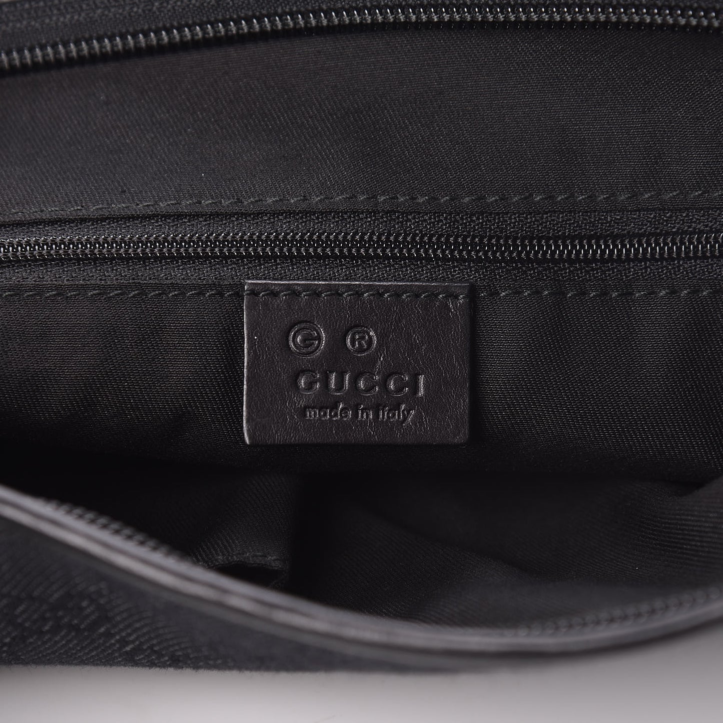 Monogram Flat Messenger Bag Black