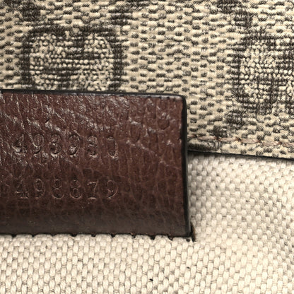 Gucci GG Supreme Monogram Neo Vintage Web Belt Bag Brown 7 of 9