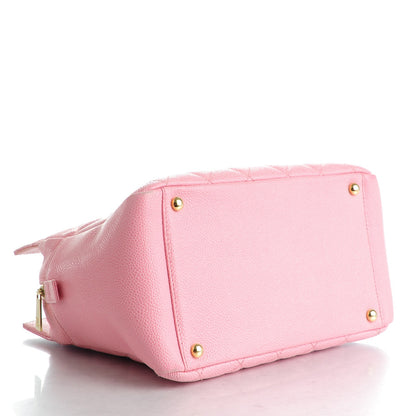 Chanel Caviar Quilted Petit Timeless Shopping Tote PTT Pink 4 of 9