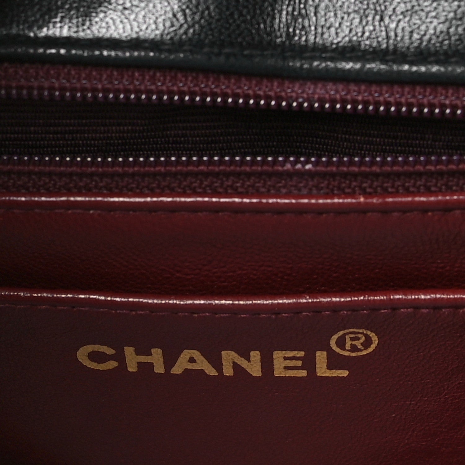 Chanel Lambskin Quilted Medium Single Flap Black 6 of 10