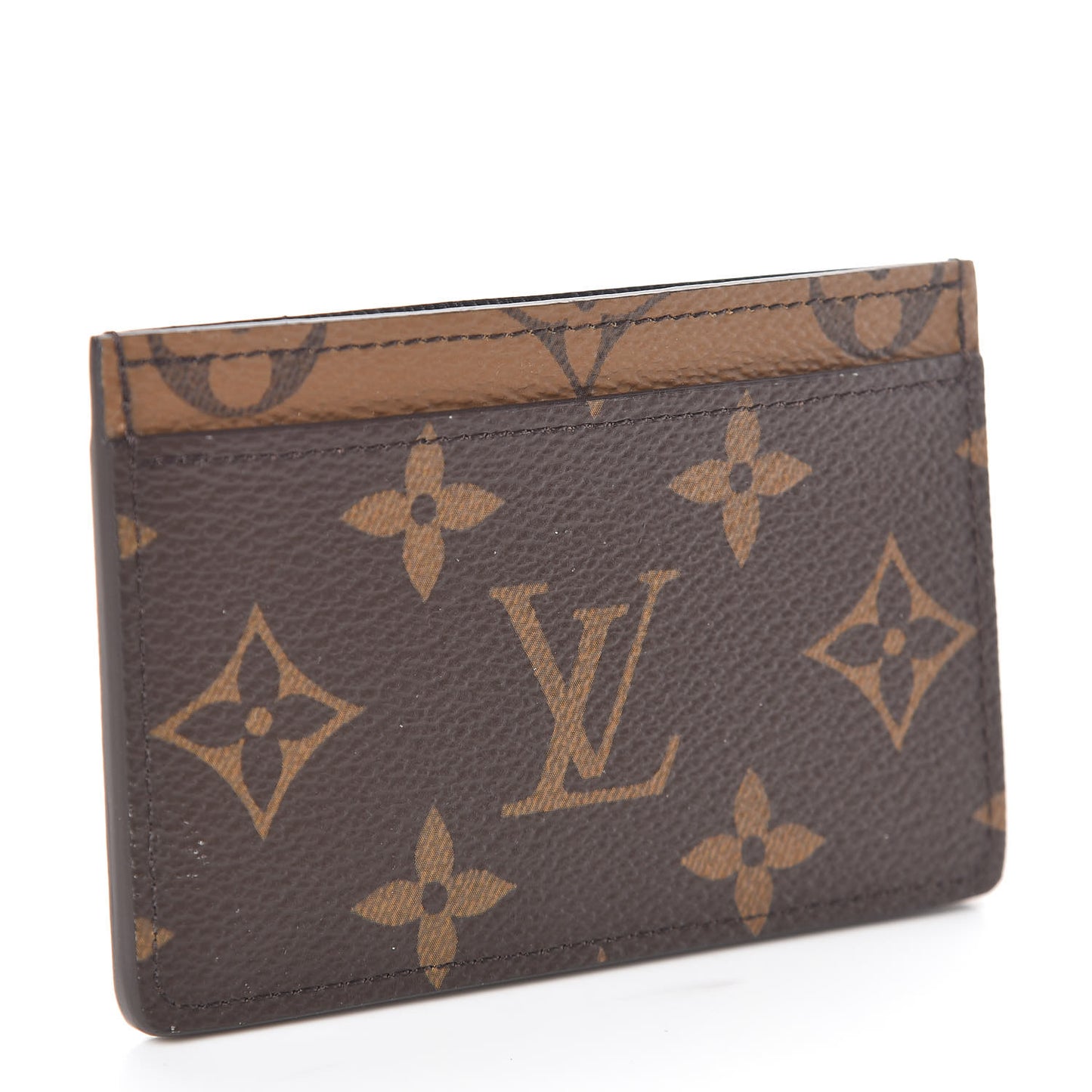 Reverse Monogram Card Holder