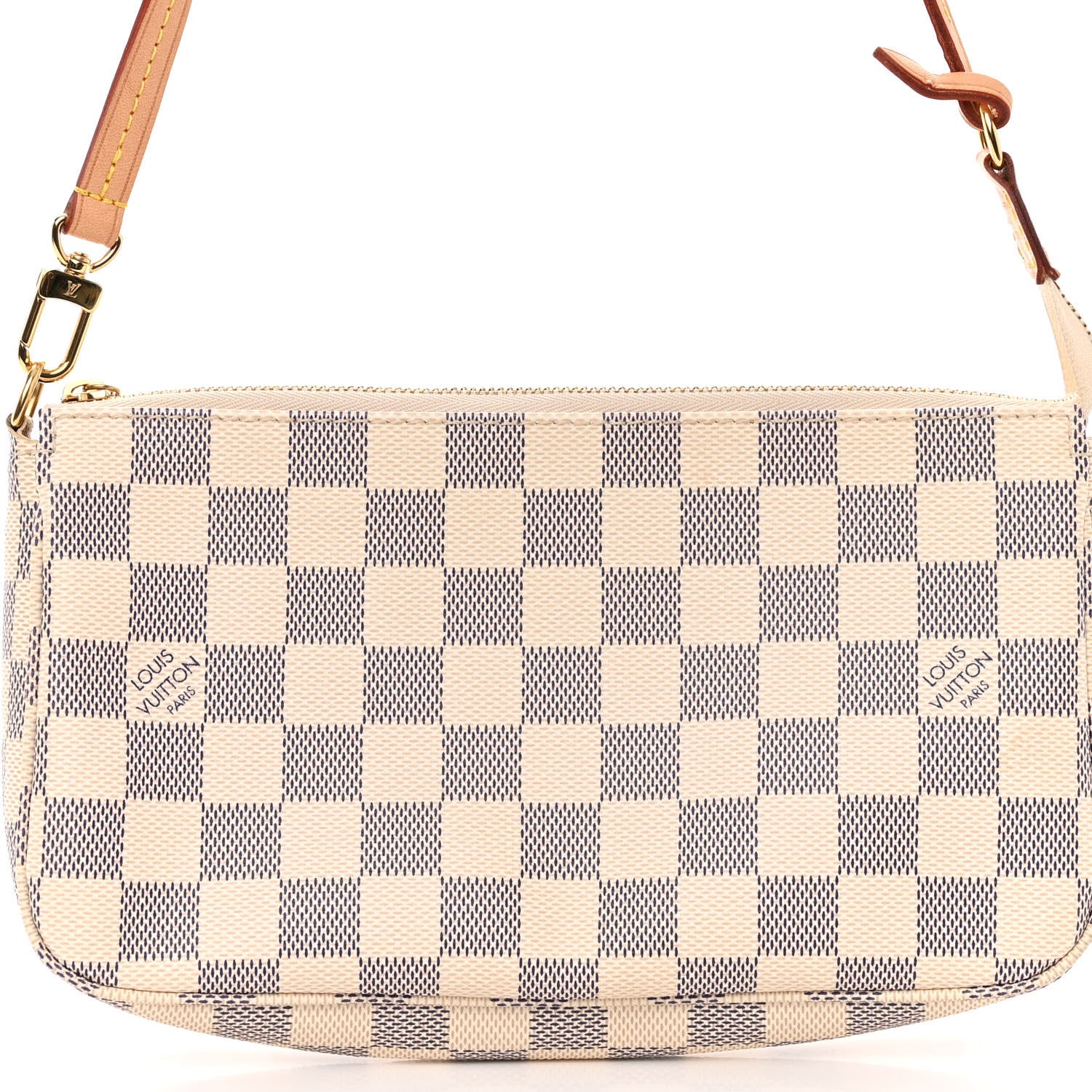 Louis Vuitton Damier Azur Pochette Accessories NM 7 of 9