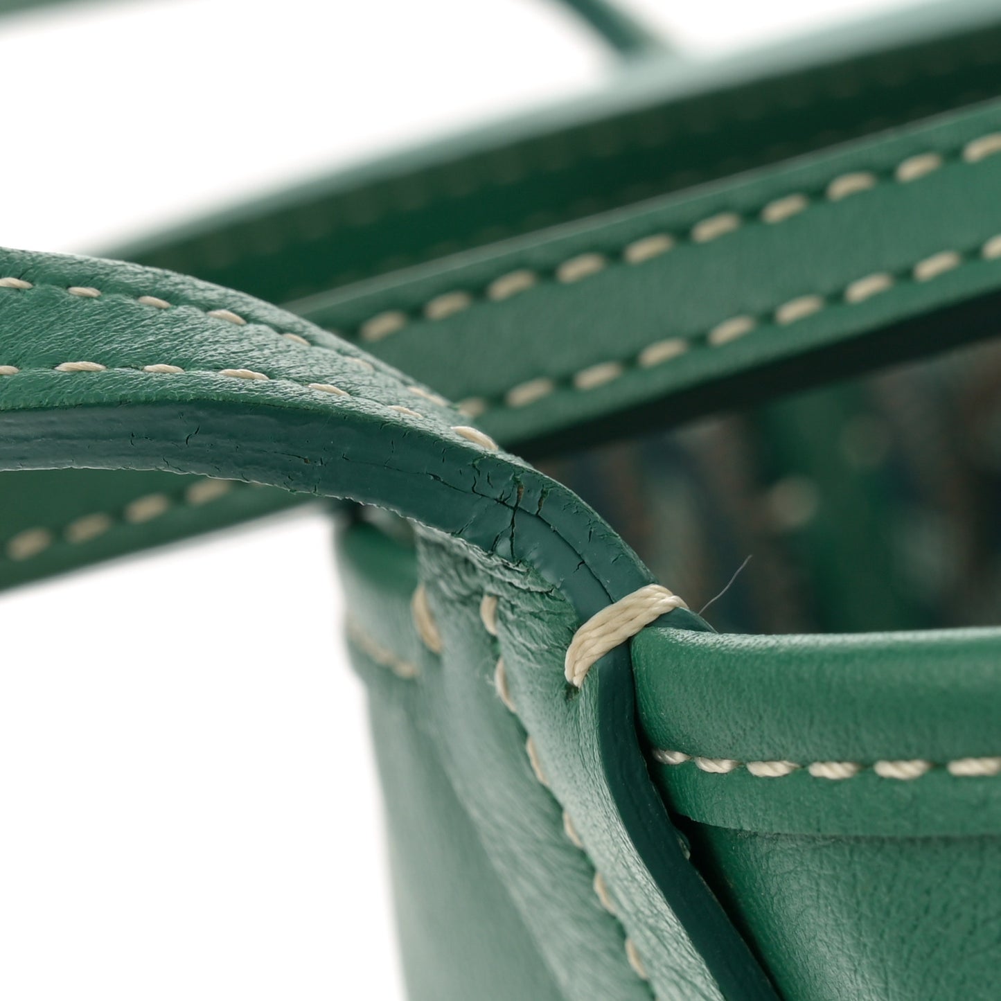 Goyardine Reversible Mini Anjou Green