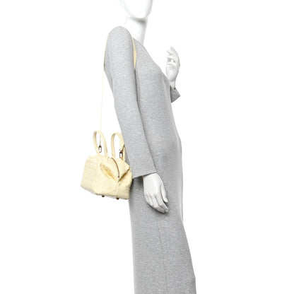 Bottega Veneta Nappa Intrecciato Mini Bauletto Camomile 2 of 9