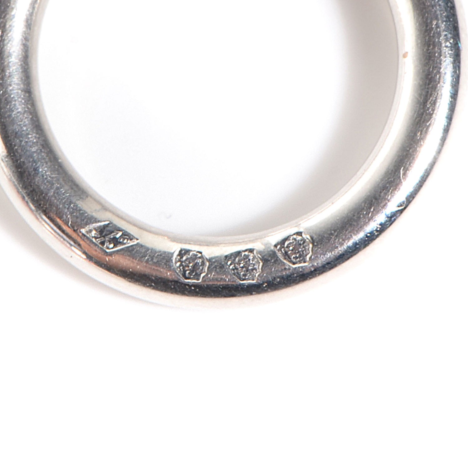 Hermes Sterling Silver Farandole Necklace 160 6 of 7