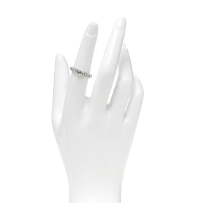 Mikimoto Platinum Diamond .35ct 4mm Pave Band Ring 53 6.25 3 of 8