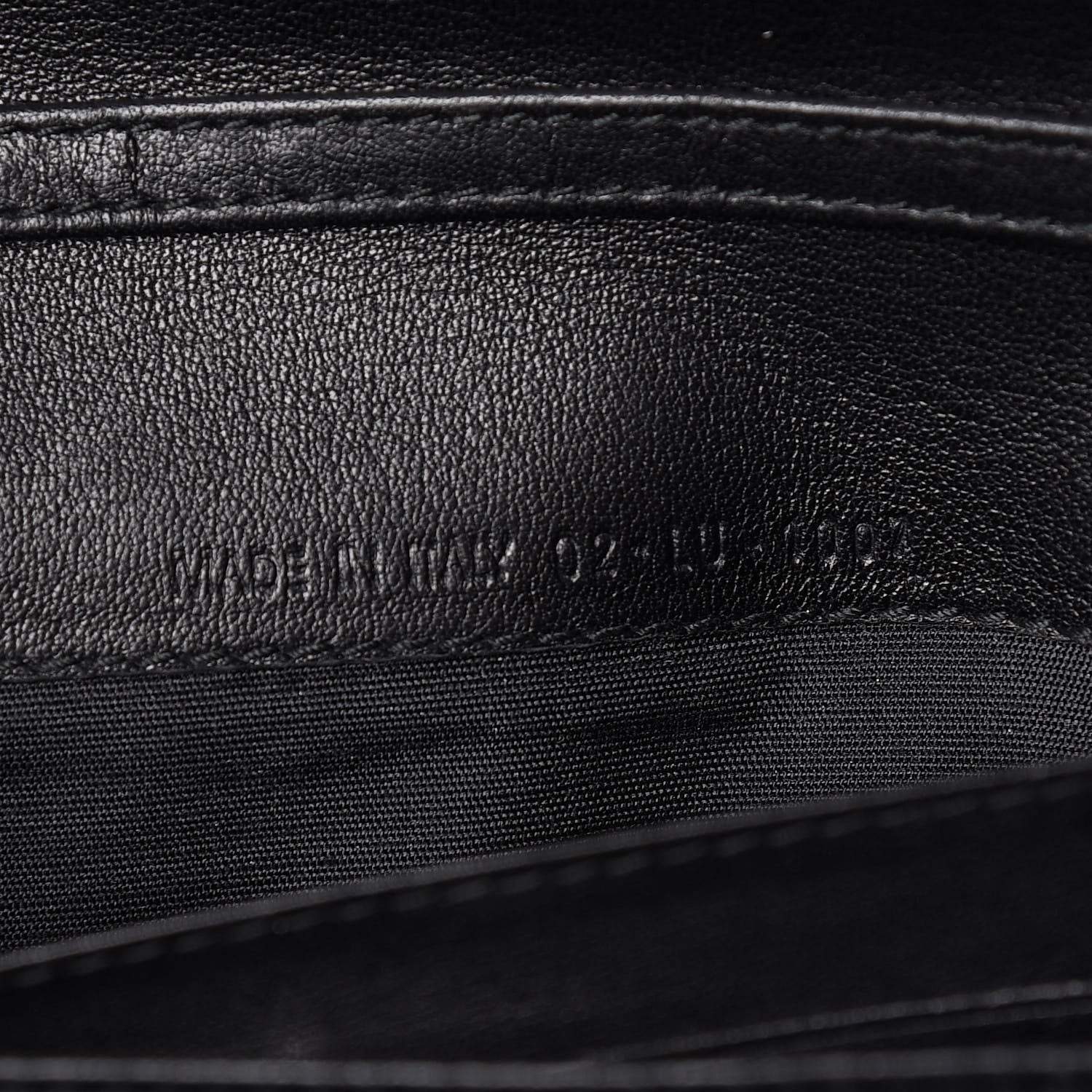 Christian Dior Patent Ultimate Rendez-vous Chain Wallet Black 8 of 11