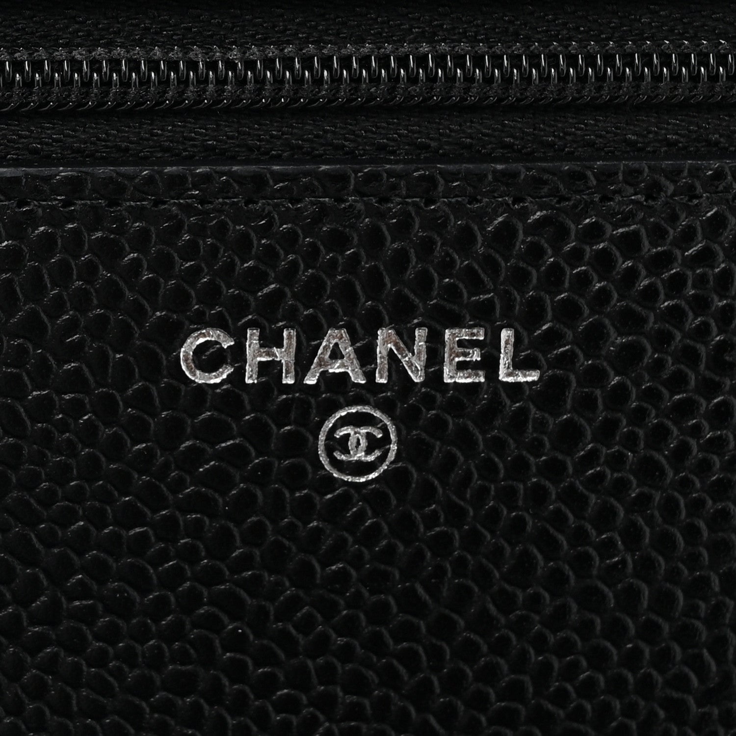Chanel Caviar Quilted Wallet on Chain WOC Black 6 of 12