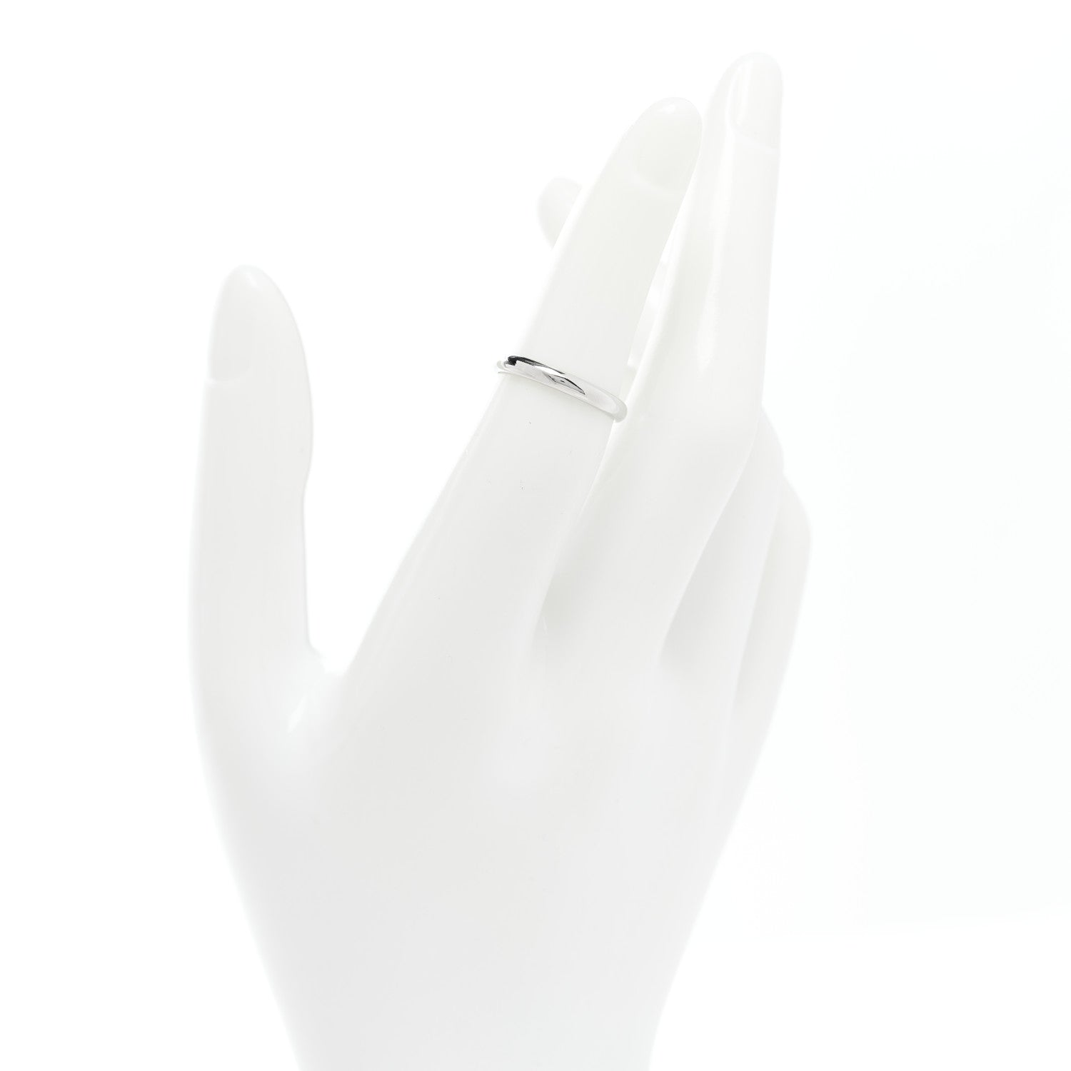 Cartier Platinum 2mm 1895 Wedding Band Ring 49 4.75 2 of 6