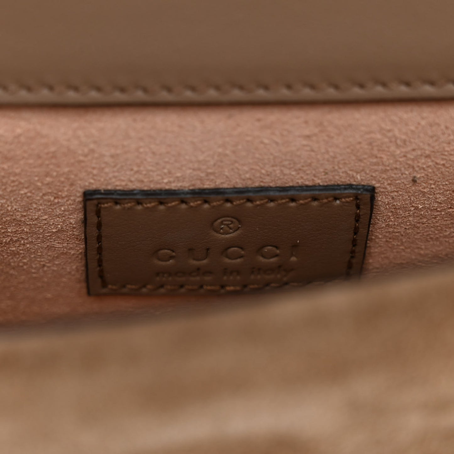 GG Supreme Monogram Super Mini Dionysus Shoulder Bag Taupe