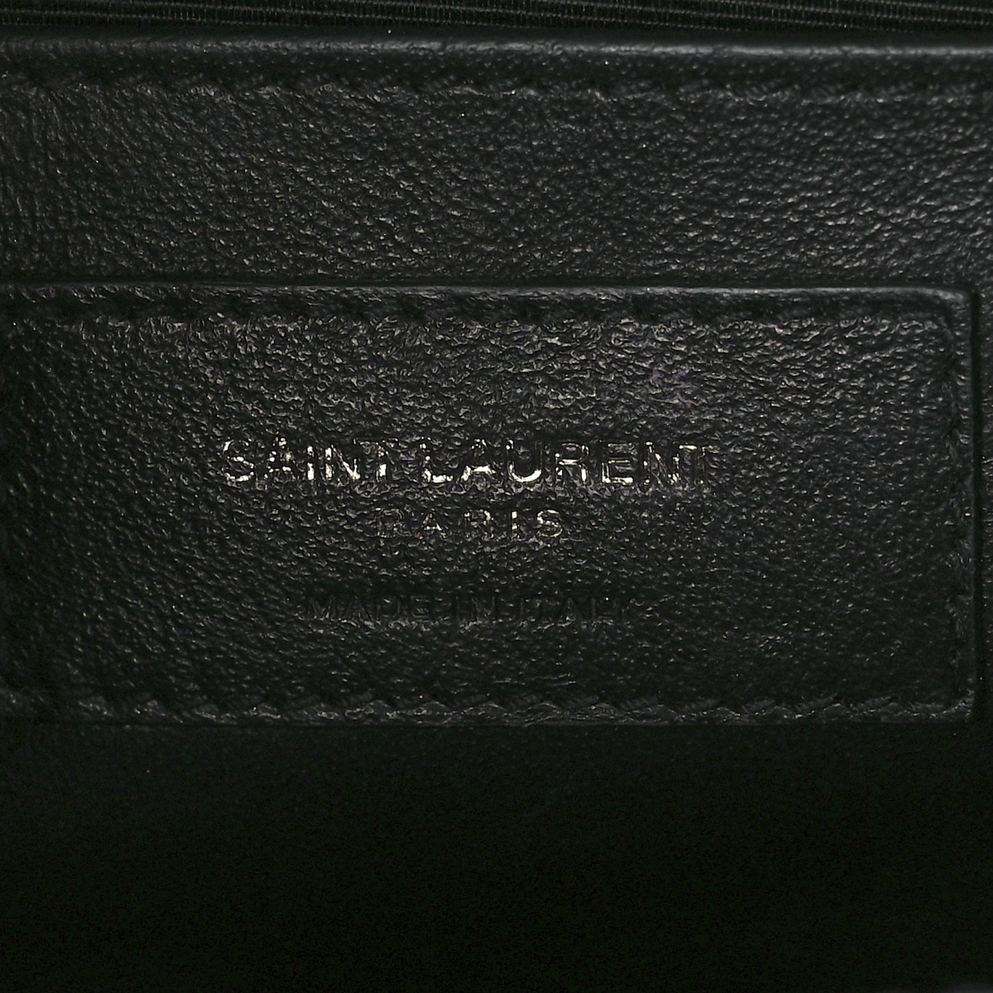 Grain De Poudre Small Monogram Kate Satchel Black