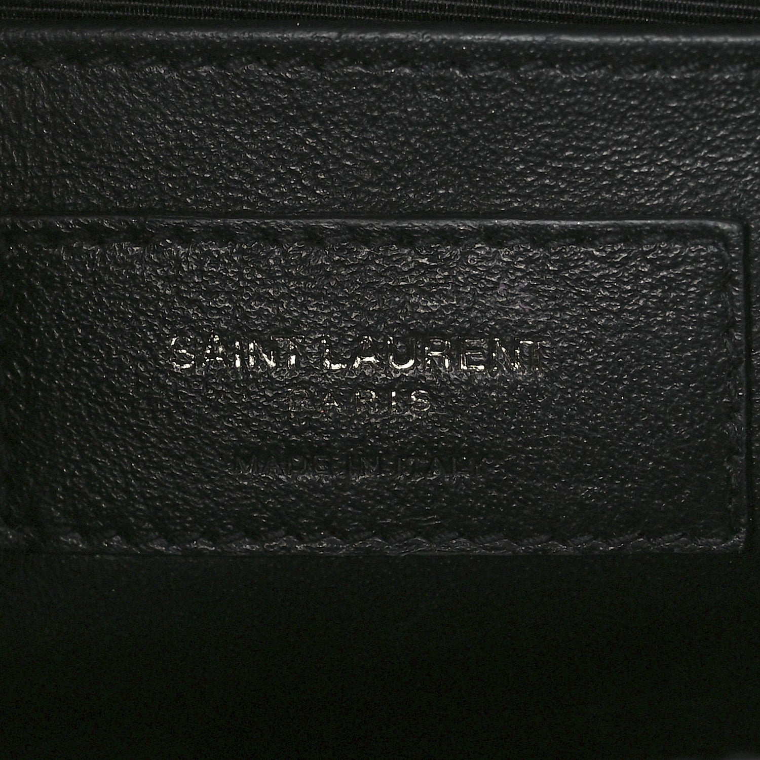 Saint Laurent Grain De Poudre Small Monogram Kate Satchel Black 7 of 11