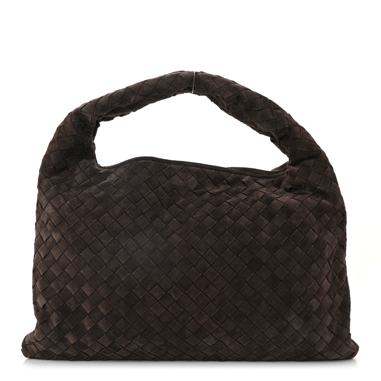 Suede Intrecciato Small Hop Fondant