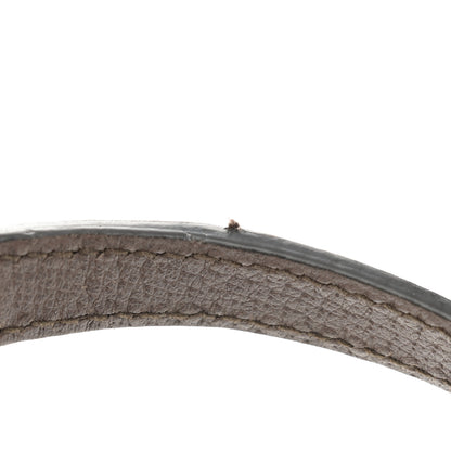 Gucci GG Supreme Monogram Textured Dollar Calfskin Web Small Ophidia Dome Shoulder Bag Beige Ebony New Acero 11 of 14