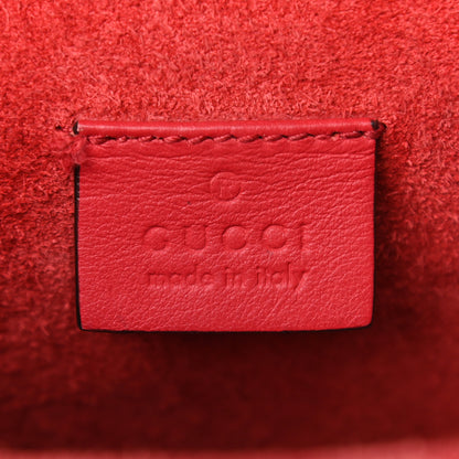 Gucci GG Supreme Monogram Mini Dionysus Shoulder Bag Hibiscus Red 6 of 9