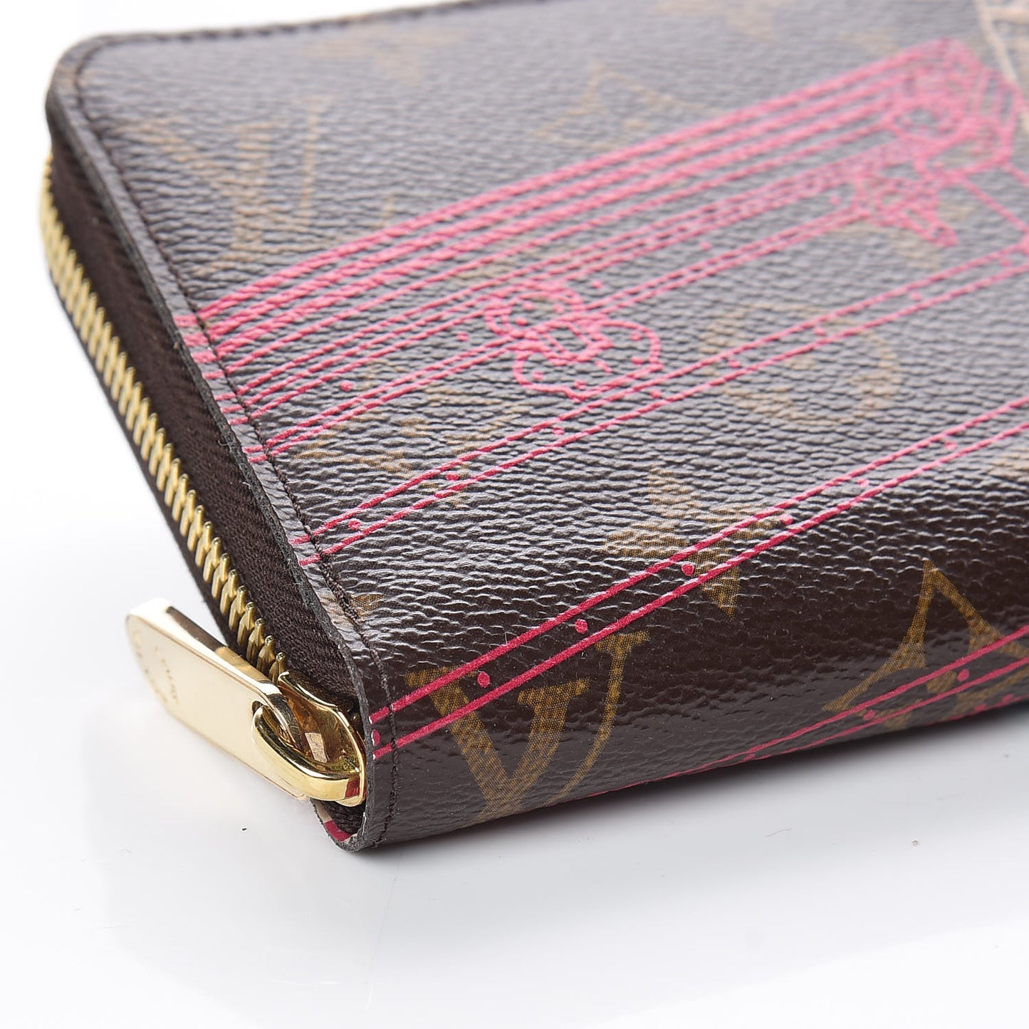 Monogram 2014 Christmas Animation Zippy Wallet