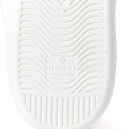 Gucci Calfskin Ayers Web Panther Embroidered Mens Ace Sneakers 11 White 6 of 7