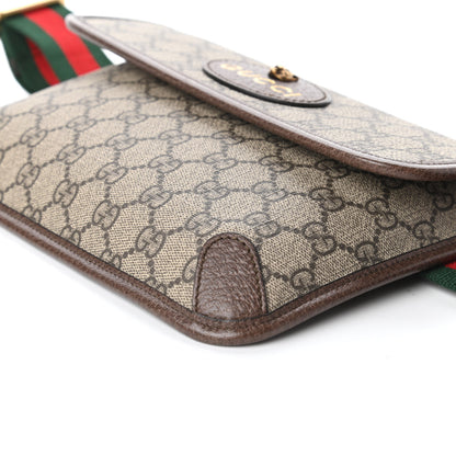Gucci GG Supreme Monogram Neo Vintage Web Belt Bag Brown 7 of 10