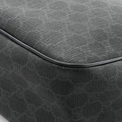 Gucci GG Plus Monogram Medium Flap Messenger Bag Black 16 of 16