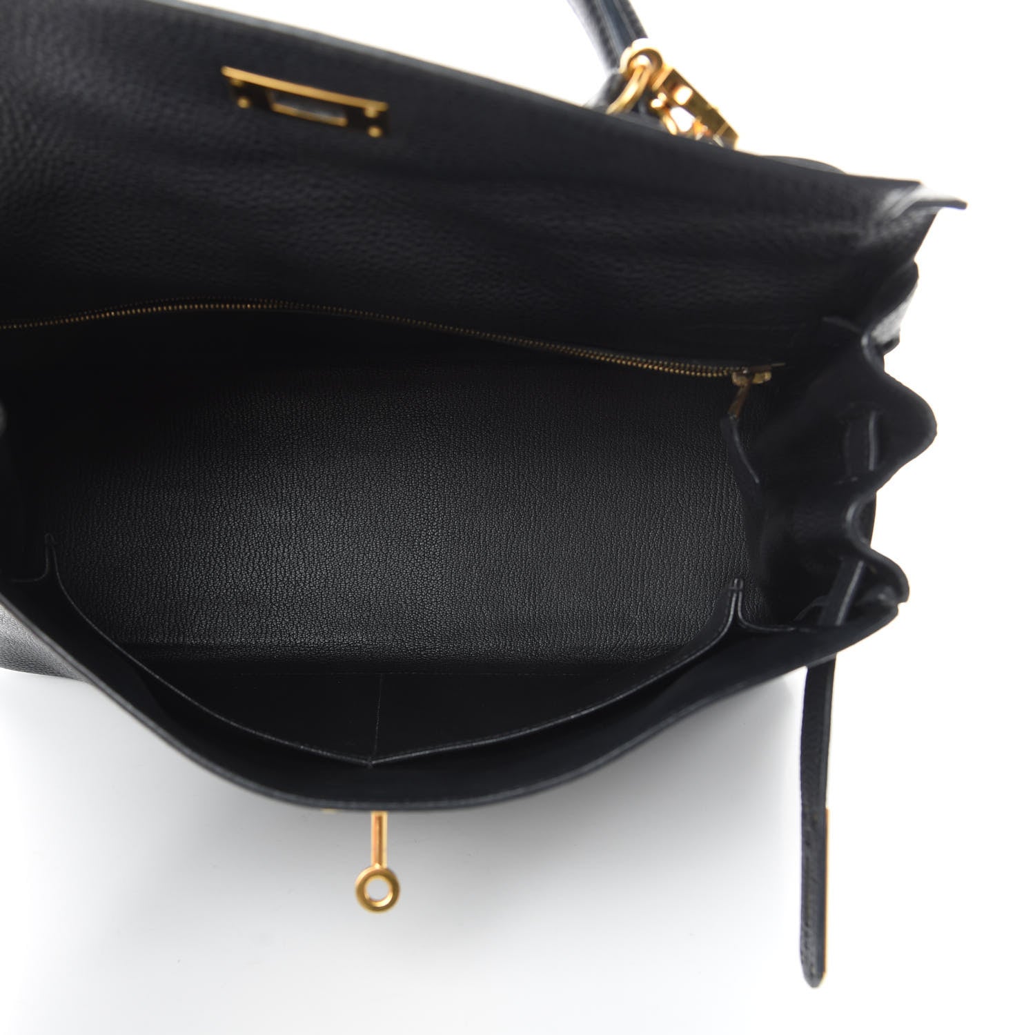 Hermes Togo Kelly Retourne 32 Black 6 of 15