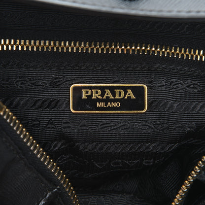 Prada Tessuto Nylon Saffiano Crossbody Bag Nero Black 6 of 6
